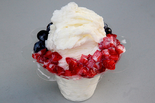 Shaved Ice From Wooly's Ice Shaved Ice From Wooly's Ice